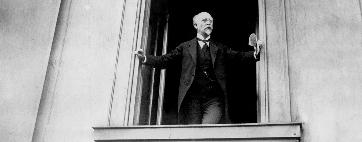 Revolutionswirren und Begründung der Weimarer Republik